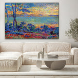 Quadro Stampa su Tela Paesaggio, Henri Edmond Cross - CupidoDesign
