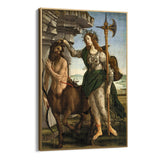 Quadro Stampa su Tela Pallade col Centauro, Sandro Botticelli - CupidoDesign