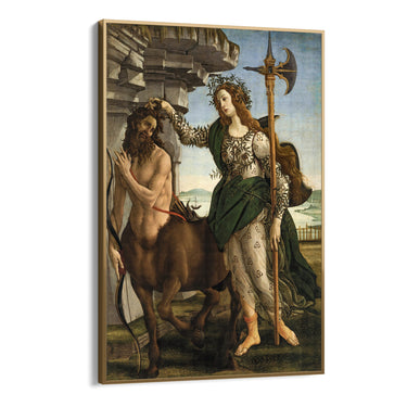 Quadro Stampa su Tela Pallade col Centauro, Sandro Botticelli - CupidoDesign