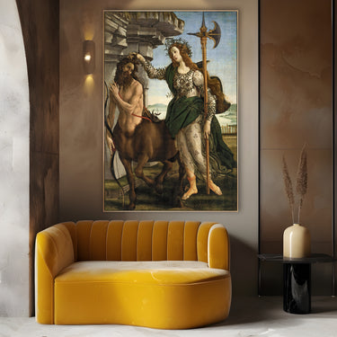 Quadro Stampa su Tela Pallade col Centauro, Sandro Botticelli - CupidoDesign
