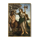 Quadro Stampa su Tela Pallade col Centauro, Sandro Botticelli - CupidoDesign