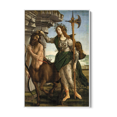 Quadro Stampa su Tela Pallade col Centauro, Sandro Botticelli - CupidoDesign