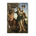 Quadro Stampa su Tela Pallade col Centauro, Sandro Botticelli - CupidoDesign