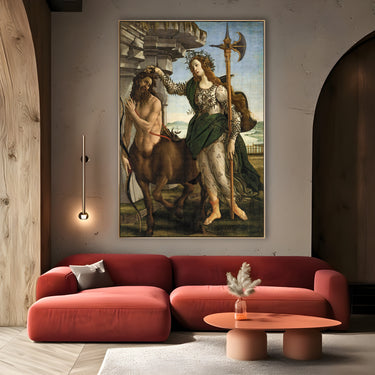 Quadro Stampa su Tela Pallade col Centauro, Sandro Botticelli - CupidoDesign