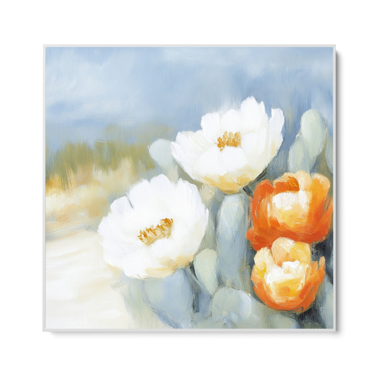 Ivory Poppies