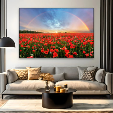 Quadro Stampa su Tela Papaveri dell’infinito - CupidoDesign