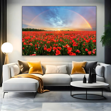 Quadro Stampa su Tela Papaveri dell’infinito - CupidoDesign