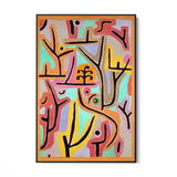 Quadro Stampa su Tela Parco Bei Lu, Paul Klee - CupidoDesign