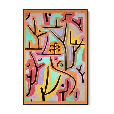 Quadro Stampa su Tela Parco Bei Lu, Paul Klee - CupidoDesign