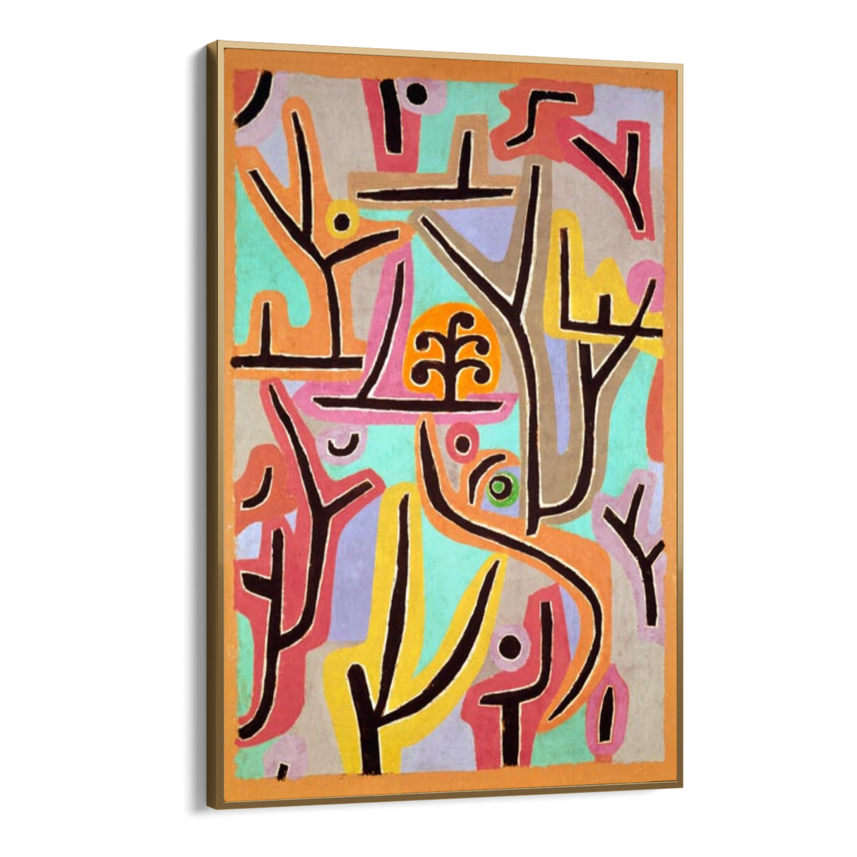 Quadro Stampa su Tela Parco Bei Lu, Paul Klee - CupidoDesign