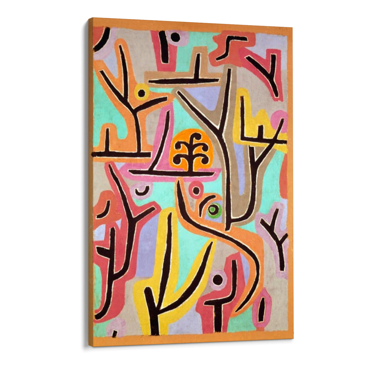 Quadro Stampa su Tela Parco Bei Lu, Paul Klee - CupidoDesign