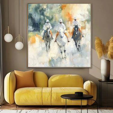 Quadro Stampa su Tela Passeggiata Dorata - CupidoDesign