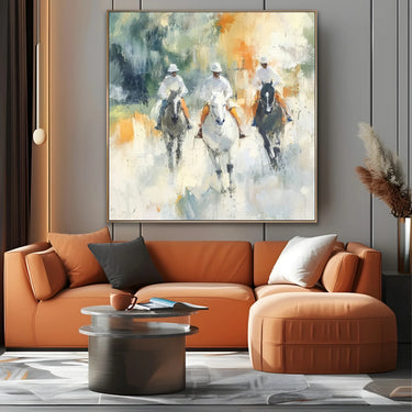 Quadro Stampa su Tela Passeggiata Dorata - CupidoDesign