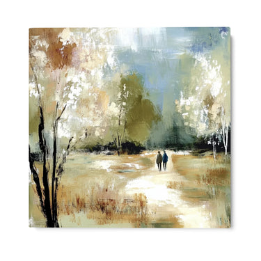 Quadro Stampa su Tela Passeggiata d’Autunno - CupidoDesign