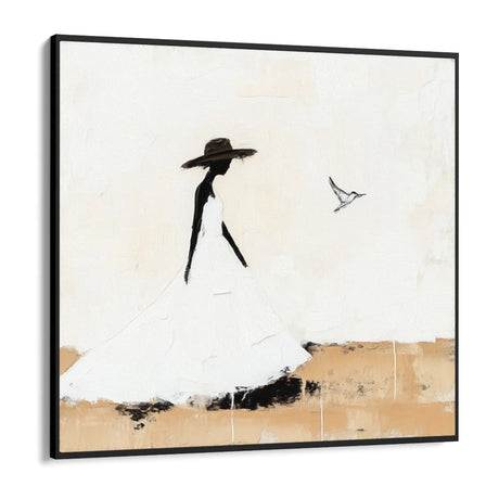 Quadro Stampa su Tela Passi Leggeri - CupidoDesign