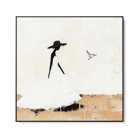 Quadro Stampa su Tela Passi Leggeri - CupidoDesign