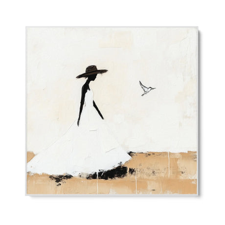 Quadro Stampa su Tela Passi Leggeri - CupidoDesign