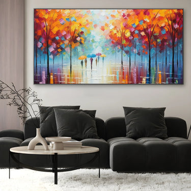 Quadro Stampa su Tela Passi Leggeri nel Giardino dell'Amore - CupidoDesign