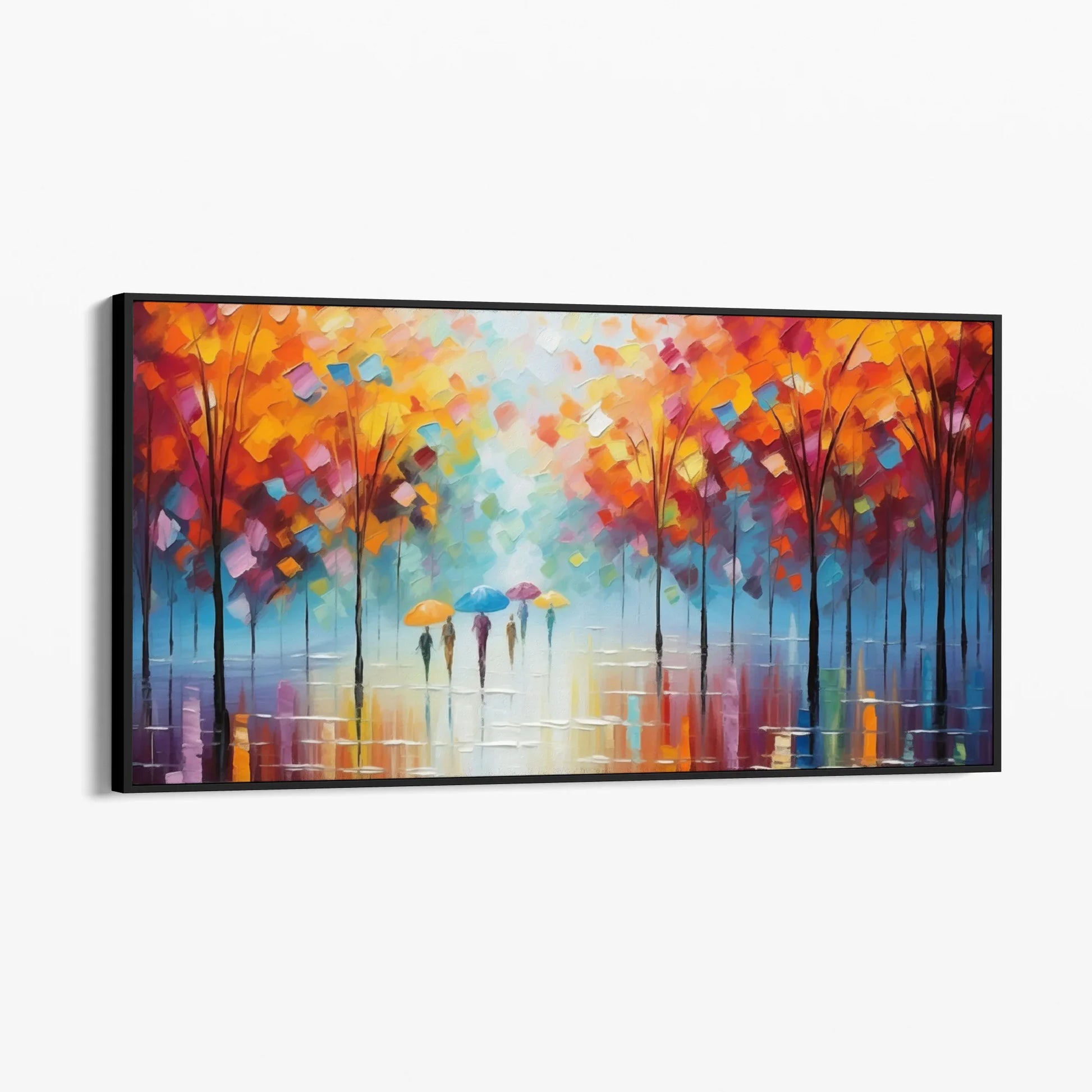 Quadro Stampa su Tela Passi Leggeri nel Giardino dell'Amore - CupidoDesign