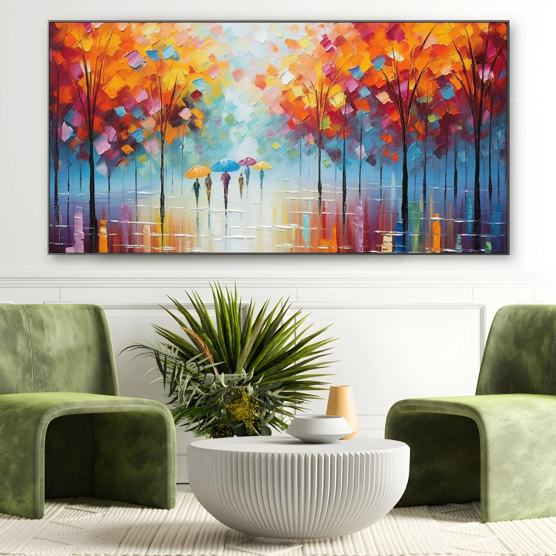 Quadro Stampa su Tela Passi Leggeri nel Giardino dell'Amore - CupidoDesign