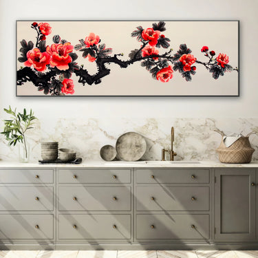 Quadro Stampa su Tela Passione Fiorita - CupidoDesign