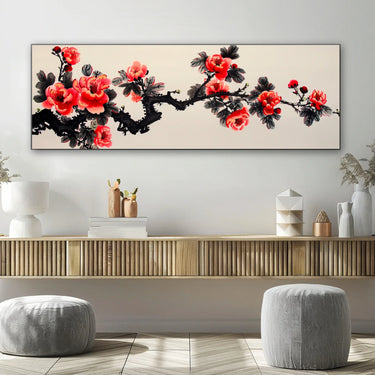 Quadro Stampa su Tela Passione Fiorita - CupidoDesign