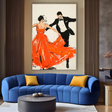 Quadro Stampa su Tela Passo Unito - CupidoDesign
