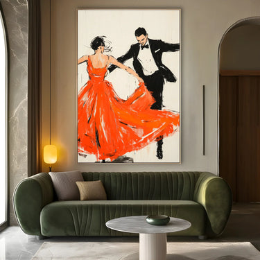 Quadro Stampa su Tela Passo Unito - CupidoDesign