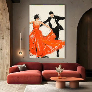 Quadro Stampa su Tela Passo Unito - CupidoDesign