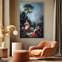 Quadro Stampa su Tela Pastorale Estivo, François Boucher - CupidoDesign