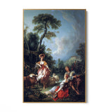 Quadro Stampa su Tela Pastorale Estivo, François Boucher - CupidoDesign