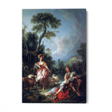 Quadro Stampa su Tela Pastorale Estivo, François Boucher - CupidoDesign