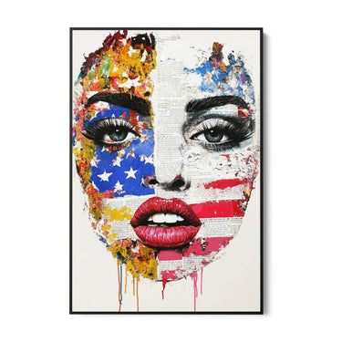 Quadro Stampa su Tela Patria Interiore - CupidoDesign