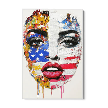 Quadro Stampa su Tela Patria Interiore - CupidoDesign
