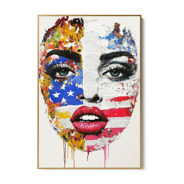 Quadro Stampa su Tela Patria Interiore - CupidoDesign