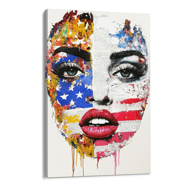 Quadro Stampa su Tela Patria Interiore - CupidoDesign