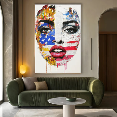Quadro Stampa su Tela Patria Interiore - CupidoDesign