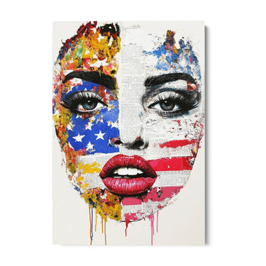 Quadro Stampa su Tela Patria Interiore - CupidoDesign