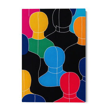 Quadro Stampa su Tela Pensiero Liquido - CupidoDesign