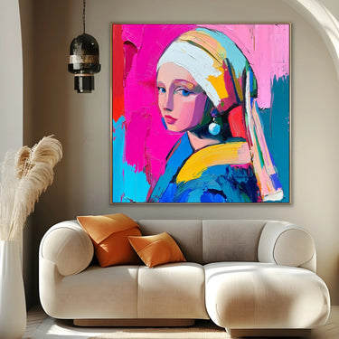 Quadro Stampa su Tela Perla Viva - CupidoDesign
