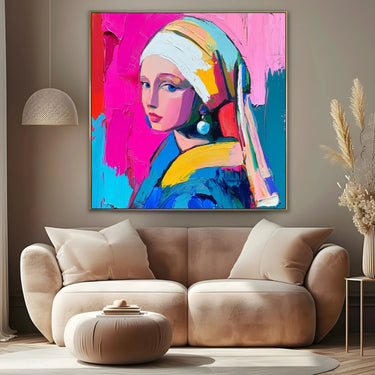 Quadro Stampa su Tela Perla Viva - CupidoDesign