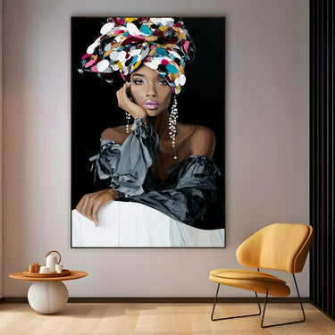 Quadro Stampa su Tela Petali Scuri - CupidoDesign