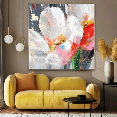 Quadro Stampa su Tela Petalo Lento - CupidoDesign