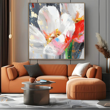 Quadro Stampa su Tela Petalo Lento - CupidoDesign