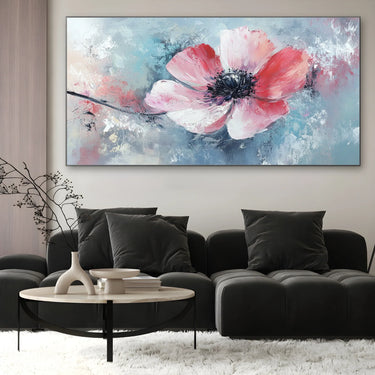 Quadro Stampa su Tela Petalo Rosa - CupidoDesign