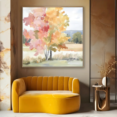 Quadro Stampa su Tela Pianta Arancio - CupidoDesign