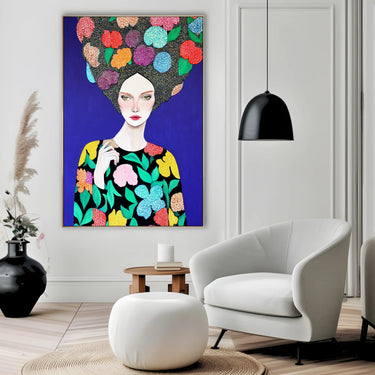 Quadro Stampa su Tela Poesia Selvaggia - CupidoDesign