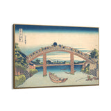 Quadro Stampa su Tela Ponte Mannen, Katsushika Hokusai - CupidoDesign