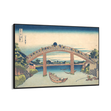 Quadro Stampa su Tela Ponte Mannen, Katsushika Hokusai - CupidoDesign