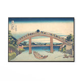 Quadro Stampa su Tela Ponte Mannen, Katsushika Hokusai - CupidoDesign